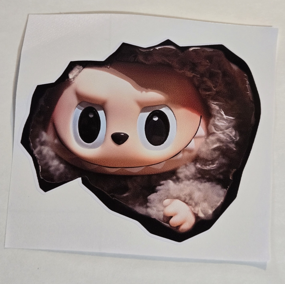 ๐๐ Tan Labubu Sticker - Picture 3 of 4